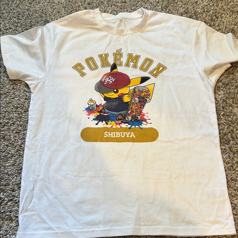 Design Lab Lord & Taylor White Graphic Tee